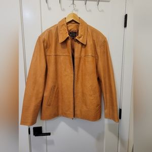 100% Leather Vintage Unisex Jacket😍